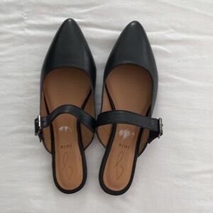 Joie black leather shoes